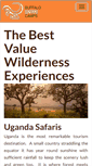 Mobile Screenshot of buffalosafaricamps.com